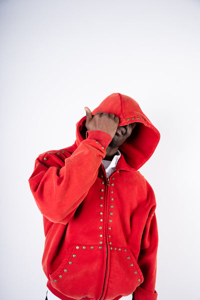 aRivet Oversize Hoodie