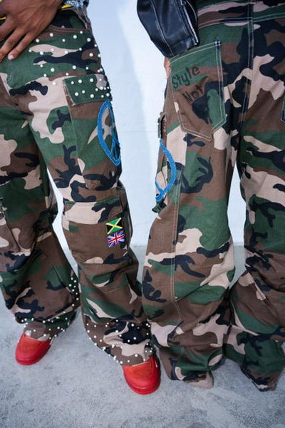 hStyle Not War Camo Cargo Pants